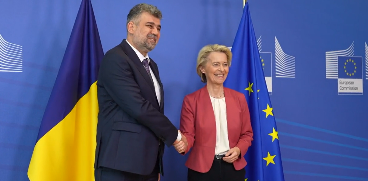 Discuție TELEFONICĂ între premierul Ciolacu și șefa Comisiei Europene, despre nominalizarea comisarilor/ Șansele României la posturi bune
