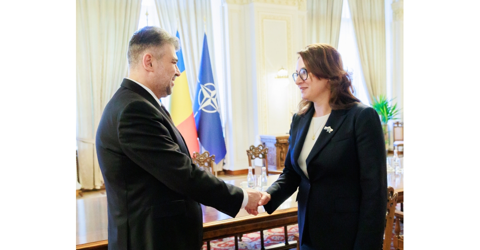 VIDEO | Marcel Ciolacu împreună cu prim vice-premierul Ucrainei, Yulia Svyrydenko la București: Lucrăm pentru a dubla capacitatea de export a Ucrainei