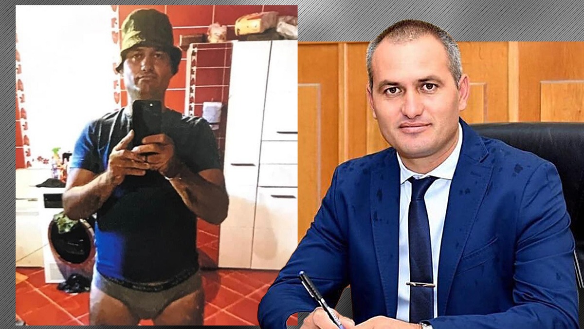 EXCLUSIV | Fotografii incendiare cu primarul din Crevedia. Florin Petre, în lenjerie intimă și la bustul gol! „Nu am o problemă cu asta”