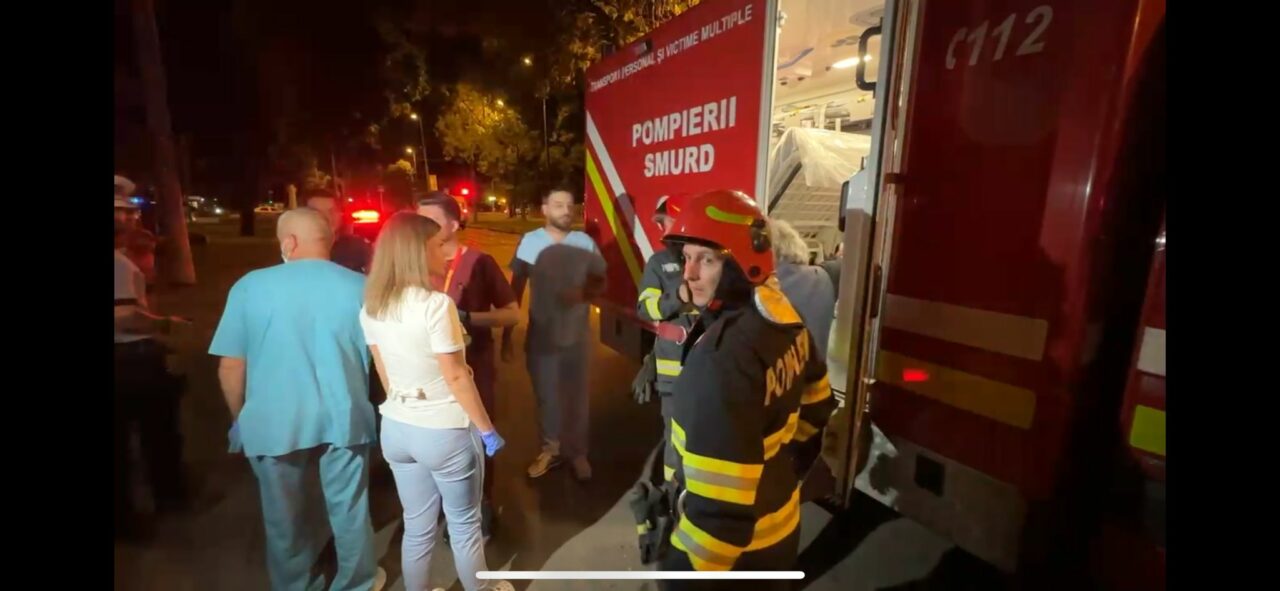 FOTO | Alertă la Spitalul de Copii din Timișoara: 58 de adulți și copii au fost evacuați / Precizările Ministerului Sănătății