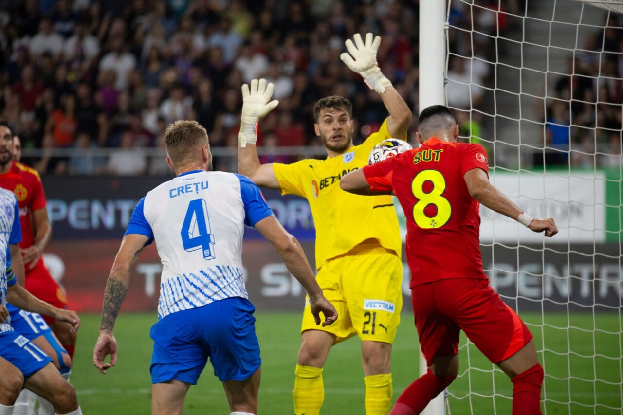 Universitatea Craiova, EXECUTATĂ în Ghencea! FCSB este din nou lider în Superliga