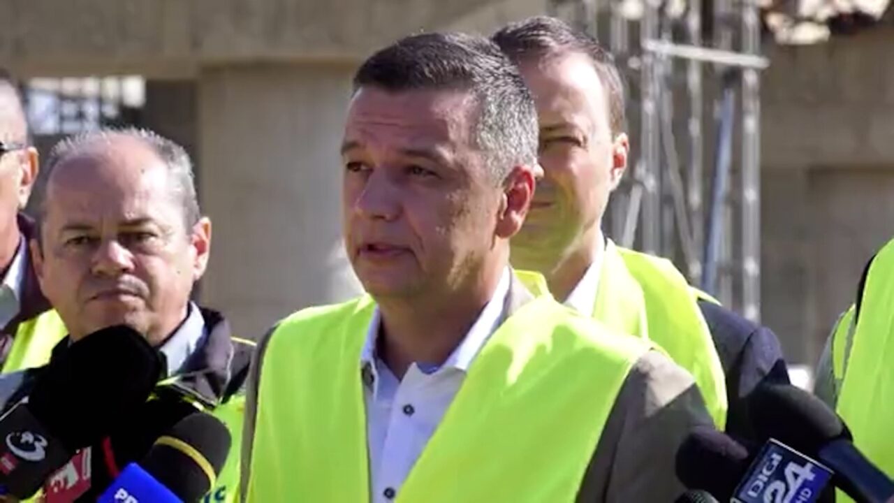 VIDEO | Sorin Grindeanu, despre lucrările pe A7 – Lot 2: ”Au fost depășite obstacolele, unele dintre ele nu au fost din vina companiilor care execută”