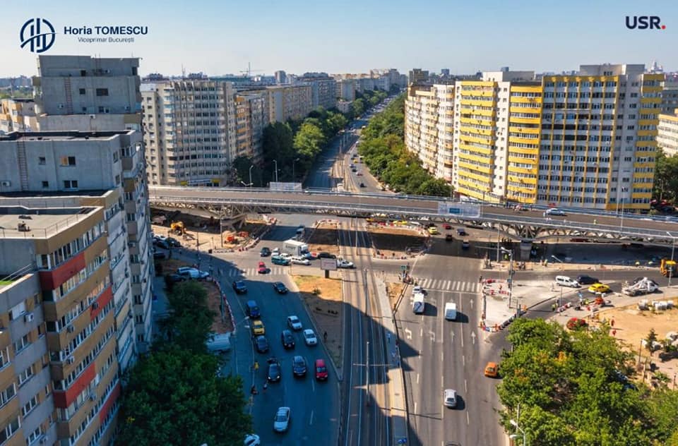 Primăria Capitalei inaugurează joi dimineață Pasajul Doamna Ghica. Lucrarea avea termen de finalizare pentru anul 2020
