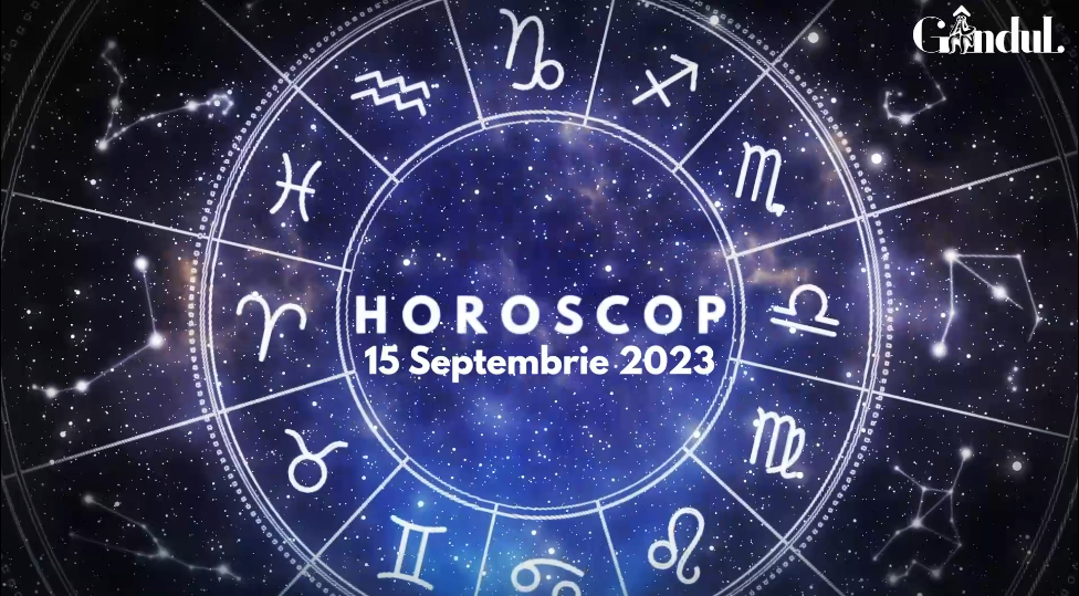 VIDEO | Horoscop zilnic, 15 septembrie 2023. Zodia care nu amestecă viața amoroasă cu cea personală