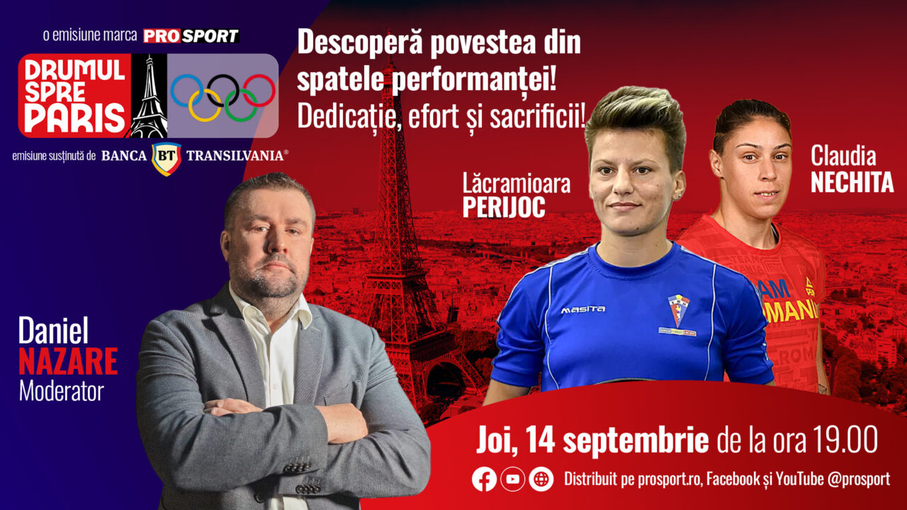 Lăcramioara Perijoc și Claudia Nechita, cele mai valoroase pugiliste ale României, invitate la ediția „Drumul spre Paris” din 14 septembrie, ora 19:00