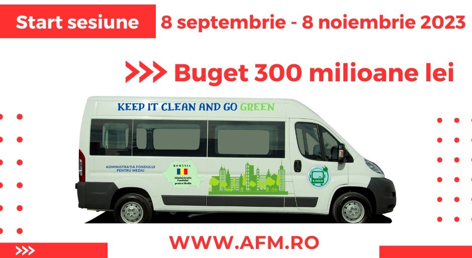 Se pot depune cereri pentru microbuze electrice școlare, finanțate integral de Ministerul Mediului