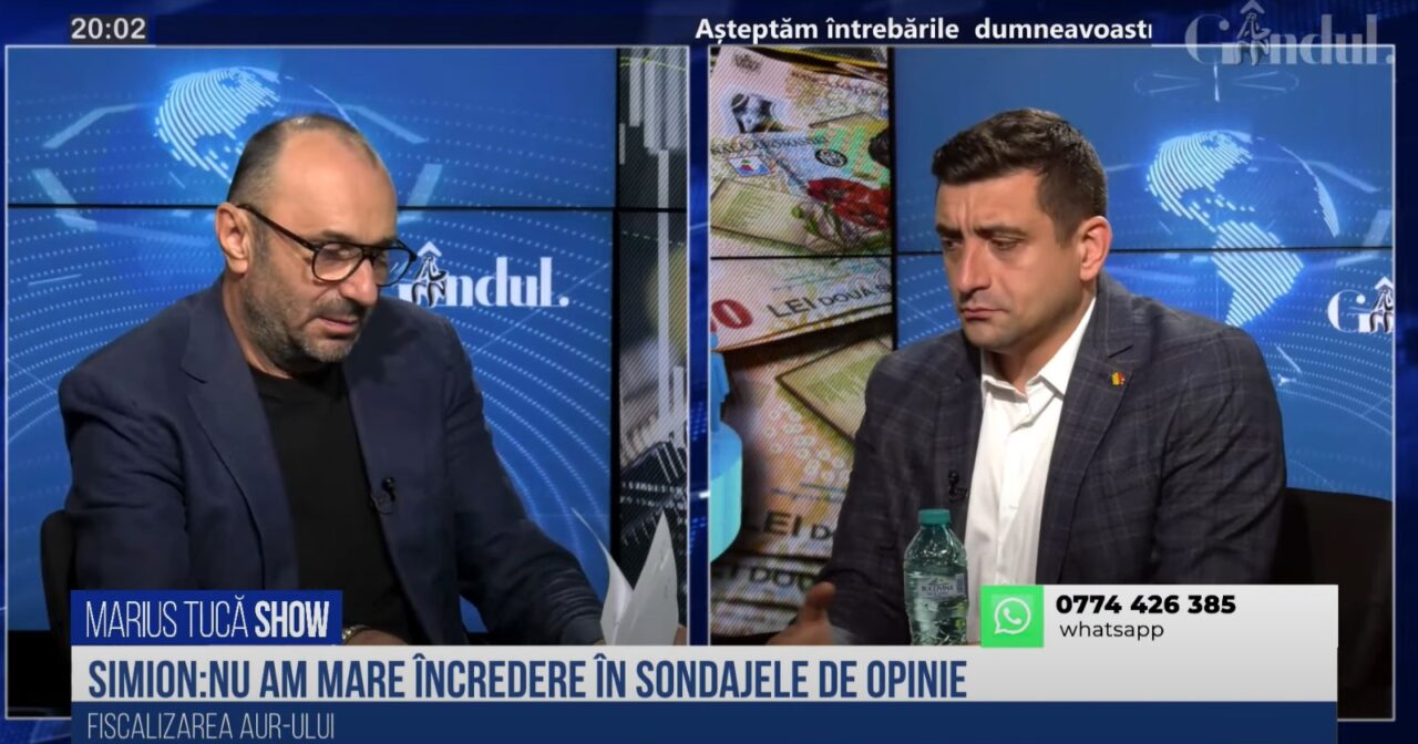 POLL Marius Tucă Show: „Care este valoarea principală care definește cel mai bine partidul AUR?”. Au existat patru variante de răspuns