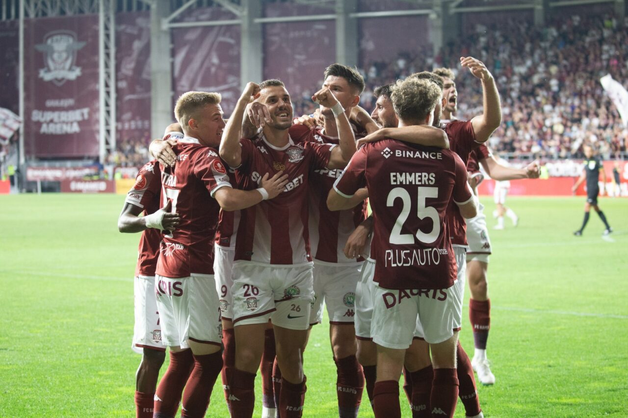 Rapid s-a DISTRAT cu Dinamo! Victorie clară pentru echipa pregătită de Cristiano Bergodi | FOTO