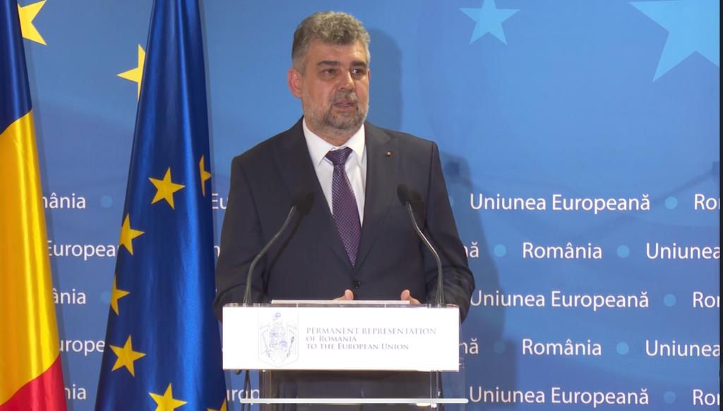 Marcel Ciolacu: Aș vrea să mulțumesc tuturor liderilor europeni pentru susținerea necondiționată pentru aderarea României la Spațiul Schengen