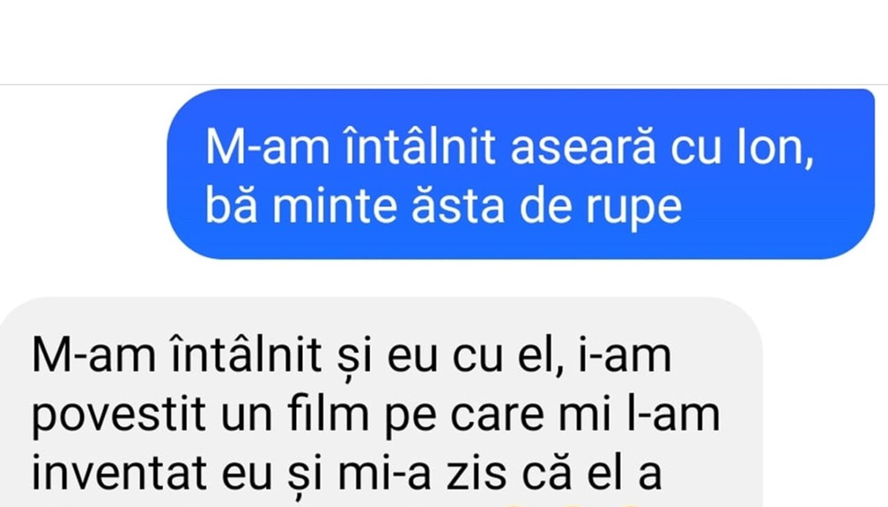 BANCUL de luni | Ion minte de rupe