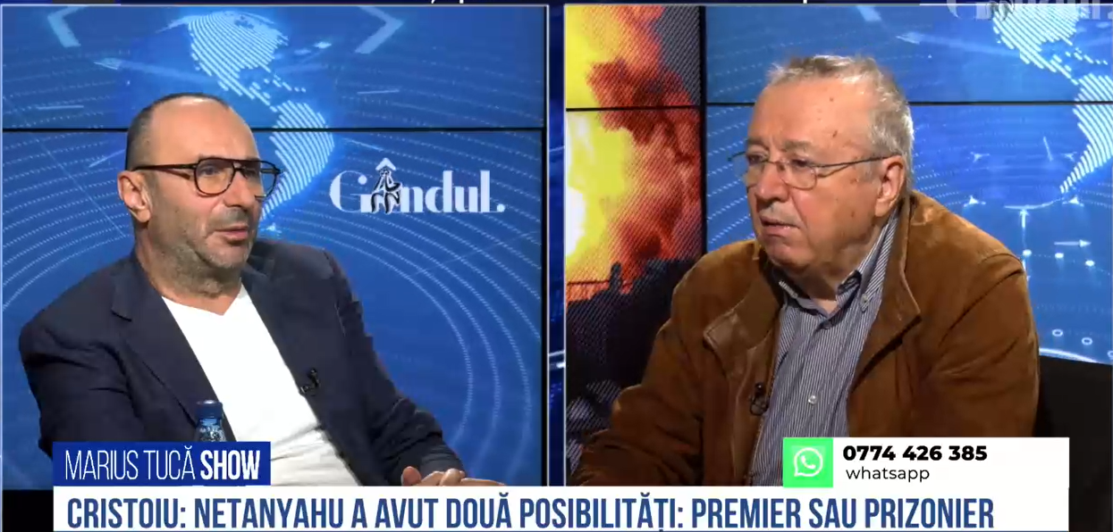 Ion Cristoiu: „Serviciile au lăsat să curgă ATACUL. Informația a ajuns până la Netanyahu”