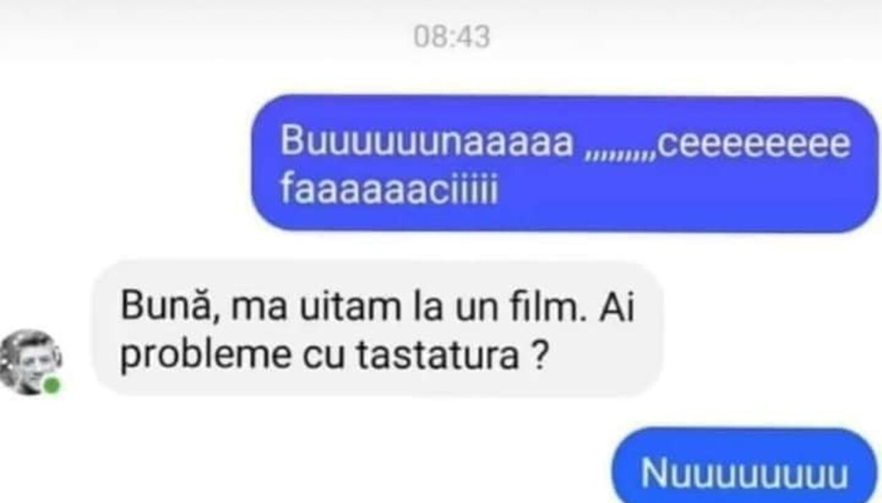 BANCUL de duminică | „Ai probleme cu tastatura?”
