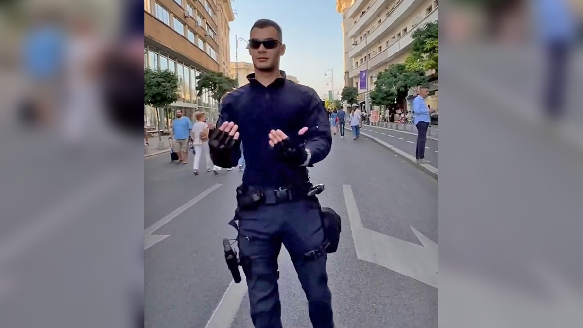 Cum arată noua uniformă a Jandarmeriei. Ținuta, promovată printr-un video pe rețelele sociale