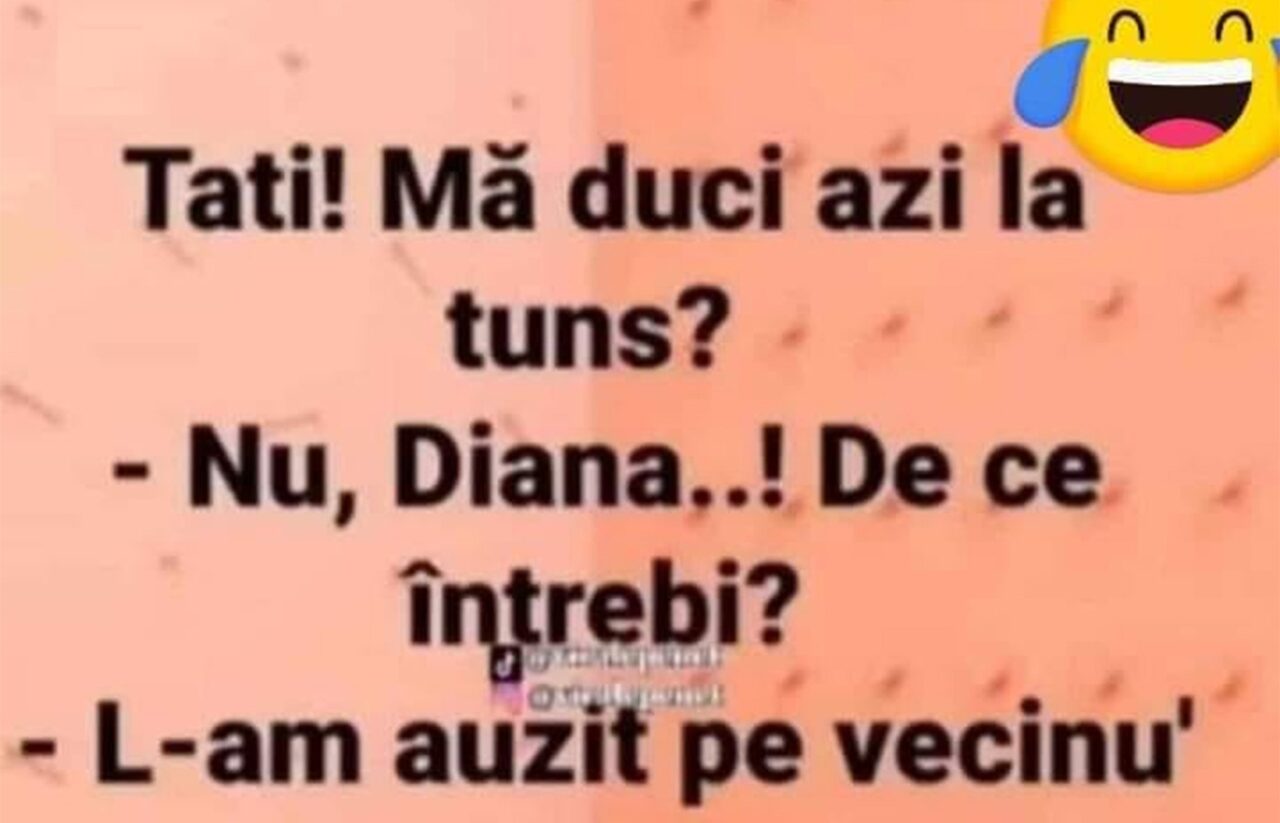 BANCUL ZILEI | „Tati, mă duci azi la tuns?”