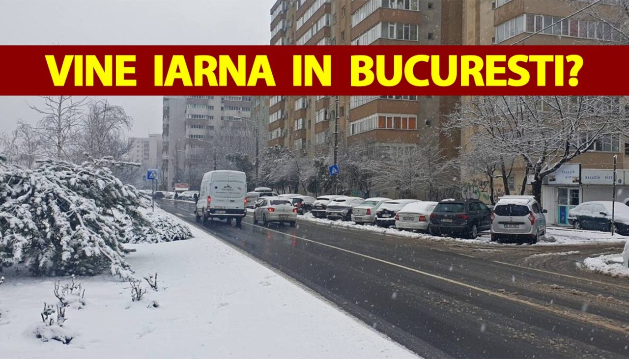 Vine iarna în București?! Meteorologii Accuweather au modificat prognoza pentru finalul lui octombrie