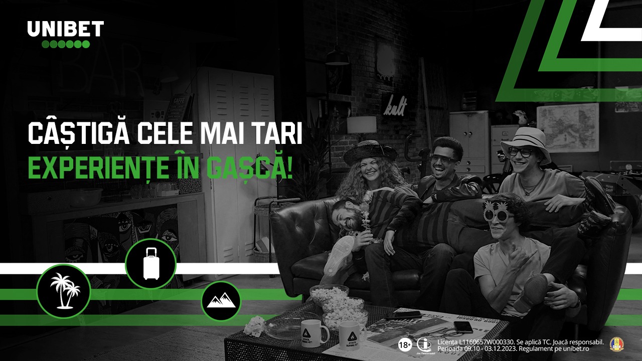 8 vacanțe de 6.000 EUR, 8 console PlayStation 5 și alte premii în noua campanie Unibet (P)