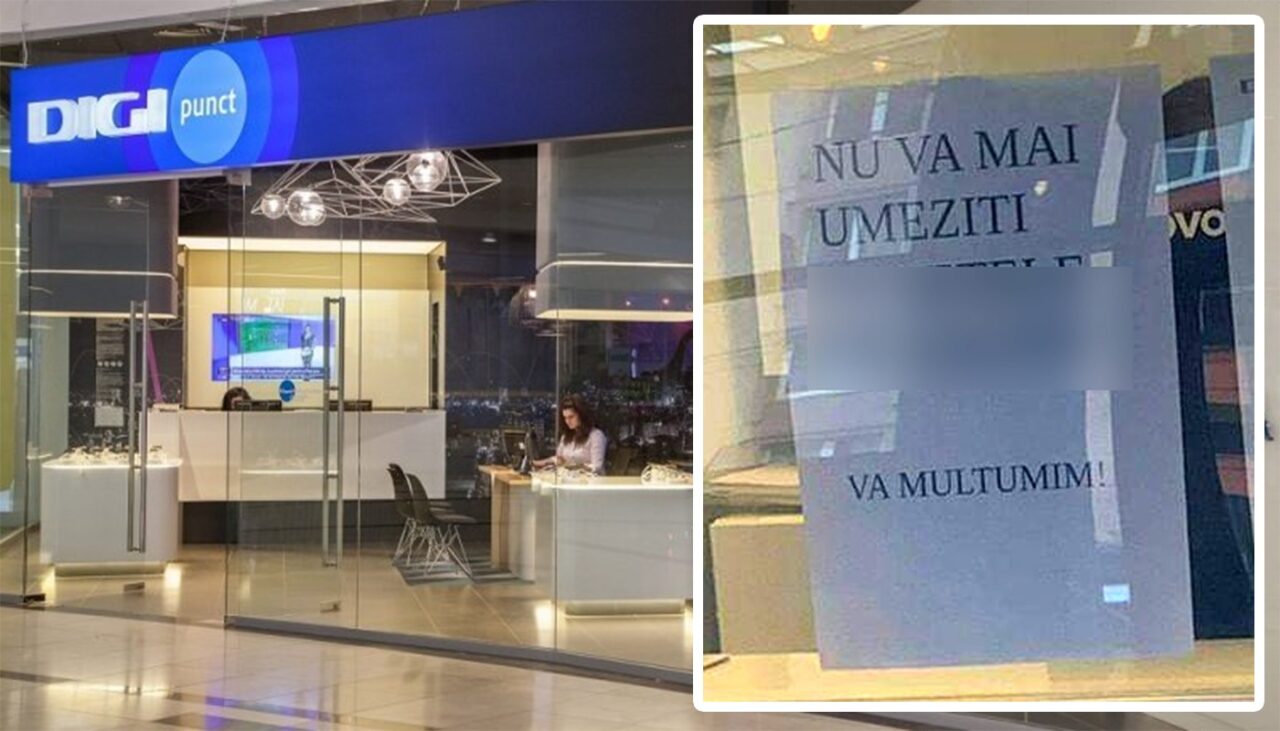 Anunț viral postat de angajații unui magazin Digi RCS-RDS din Cluj: „Nu vă mai umeziți…”