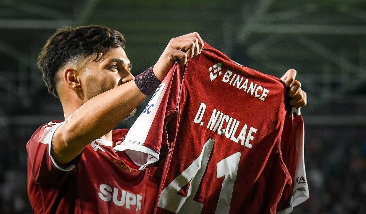 Spectacol cu multe GOLURI în Giulești! Dublă pentru Alexandru Ioniţă II