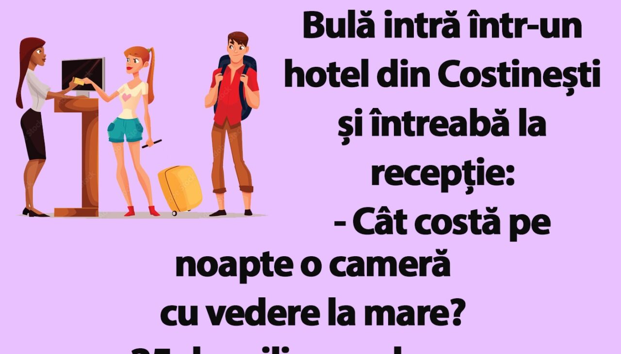 BANC | Bulă intră într-un hotel din Costinești