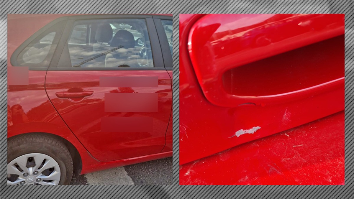 VIDEO EXCLUSIV | Familie din Chitila, atacată cu pietre după ce a chemat Poliția. Mașina le-a fost grav avariată, iar o piatră le-a rănit copilul