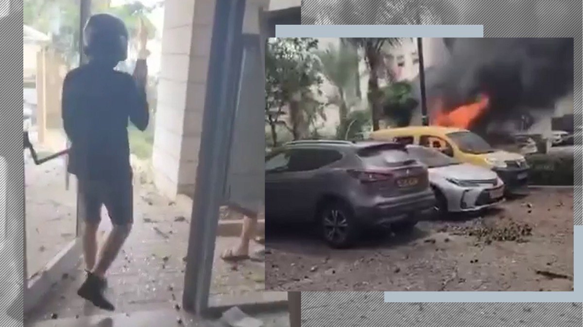 VIDEO EXCLUSIV | Liniștea dinaintea furtunii! După multe ore în care sirenele nu au mai sunat, în Ashkelon au început noi bombardamente