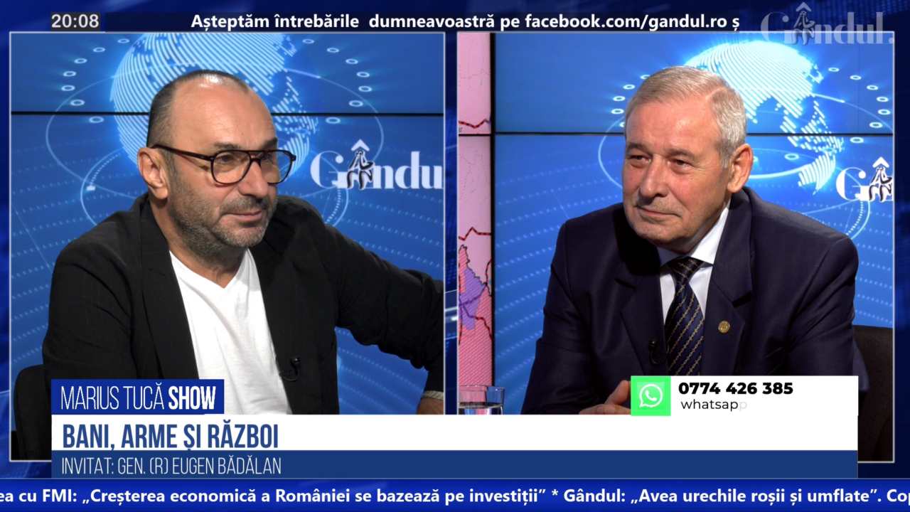 Gen. (R.) Eugen Bădălan: „Peste 2 milioane de refugiați ucraineni au ajuns în România, dar au rămas PUȚINI”