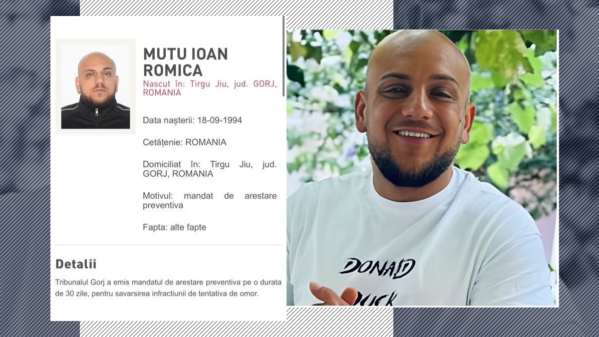 VIDEO. Interlopul Romică Mutu, dat în urmărire după ce, în luna septembrie, a înjunghiat un bărbat pe o stradă din Târgu Jiu, prins în Belgia