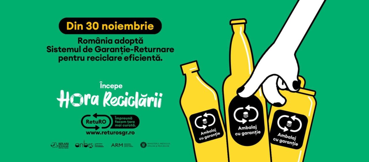 Reciclarea devine industrie. RetuRO extinde rețeaua Sistemului de Garanție-Returnare. A treia fabrică, în județul Bacău, crează locuri de muncă
