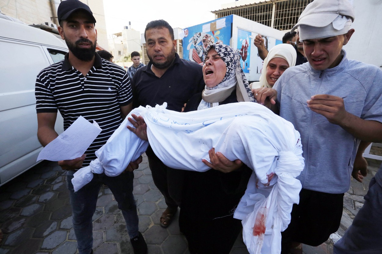 Cealaltă față a războiului | Atacurile aeriene israeliene au ucis cel puţin 324 de palestinieni în ultimele 24 de ore, inclusiv copii şi femei