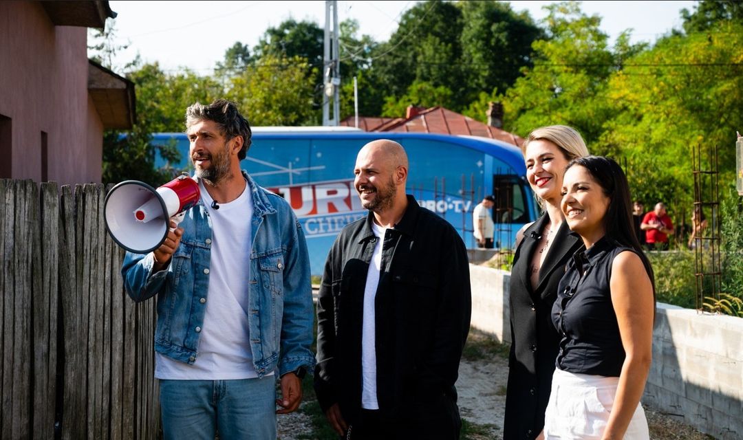 Lacrimi de bucurie și emoții la VISURI la Cheie. Cadoul special a lui Dragoș Bucur pentru surorile Anghel: „Fețele lor s-au luminat”