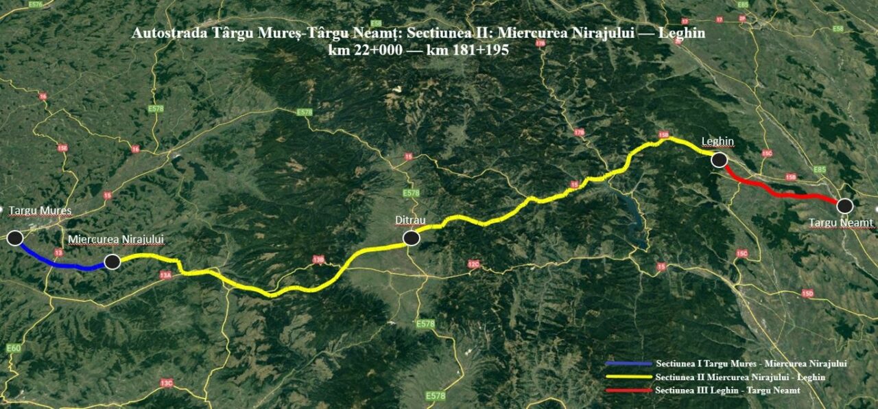 Guvernul a aprobat indicatorii tehnico-economici ai Autostrăzii (A8) Târgu Mureş–Târgu Neamţ/ Grindeanu: Vom trece rapid la pregătirea licitației