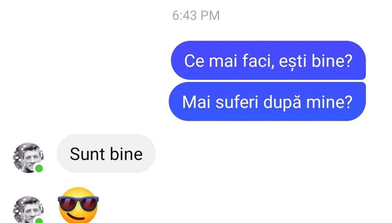 BANCUL ZILEI | „Mai suferi după mine?”