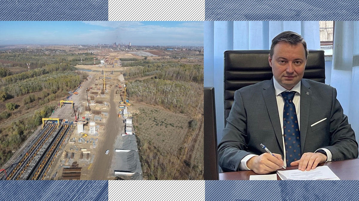 Șeful CNAIR, Cristian Pistol, a verificat lucrările la Drumul Expres Brăila-Galați/ Constructorul a ajuns la un stadiu fizic de aproximativ 78%
