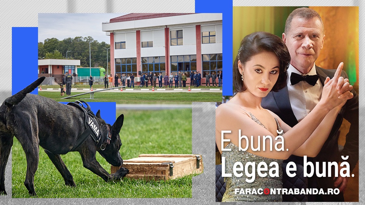 VIDEO | O nouă campanie anticontrabandă, „Legea e bună”, a fost lansată în România și R. Moldova. Cine sunt cățeii care depistează țigaretele ilicite