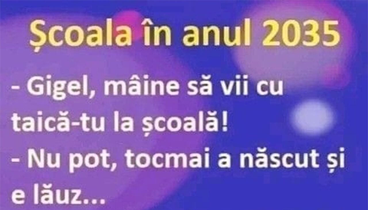 Bancul de duminica | Școala în anul 2035