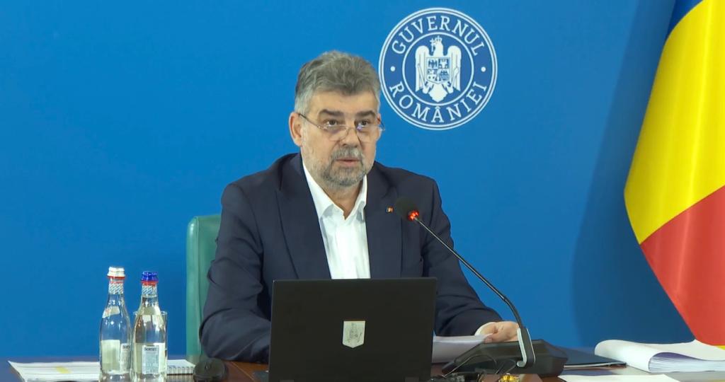 VIDEO | Marcel Ciolacu și-a felicitat colegii pentru renegocierea PNRR/ „Am reușit să eliminăm acel prag toxic de 9,4%”