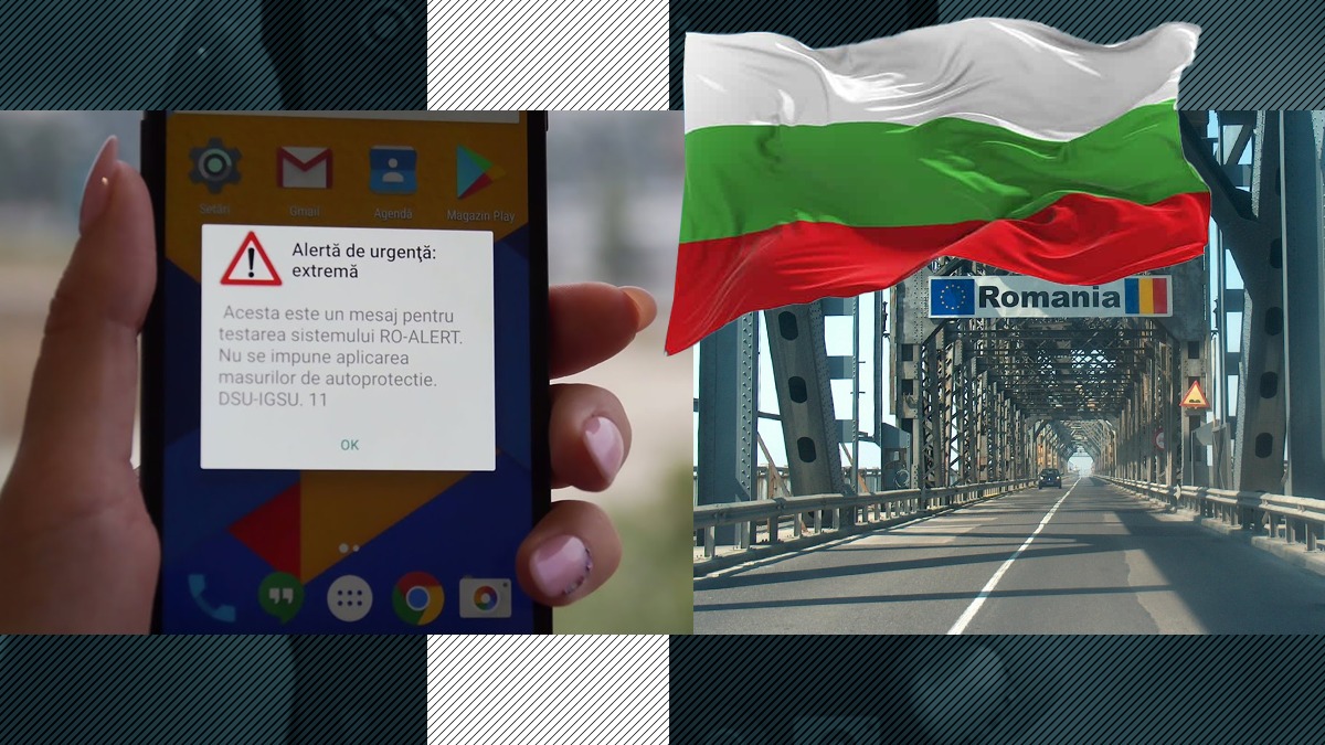 Test de alertă bulgăresc. Un Dorel de peste Dunăre a apăsat butonul greșit. Sute au abonați au primit pe mobile mesaje cu textul „Atenție! Pericol!”