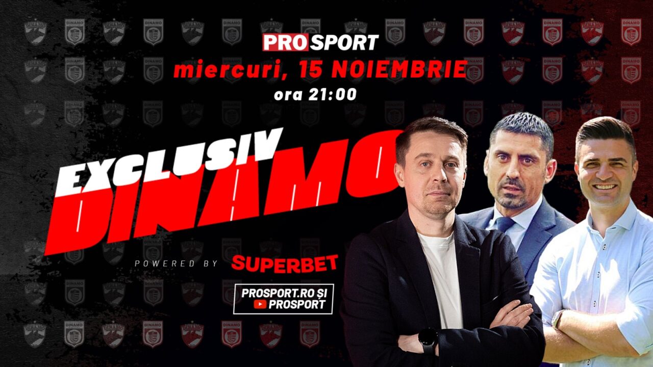 EXCLUSIV DINAMO. Bratu și Dănciulescu sunt invitații lui Cătălin Mureșanu în emisiunea dedicată celui mai galonat club sportiv din România, CS Dinamo