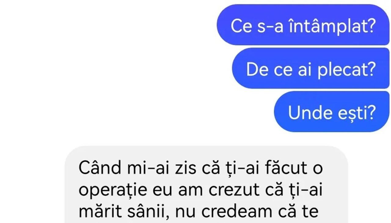 BANCUL de luni | „Ce s-a întâmplat, de ce ai plecat?”