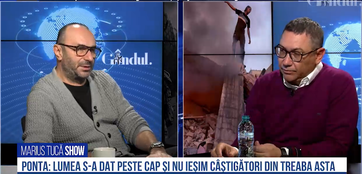 VIDEO | Victor Ponta: „Tragedia din Gaza a atins cote inimaginabile. Nimeni nu se aștepta la așa ceva”