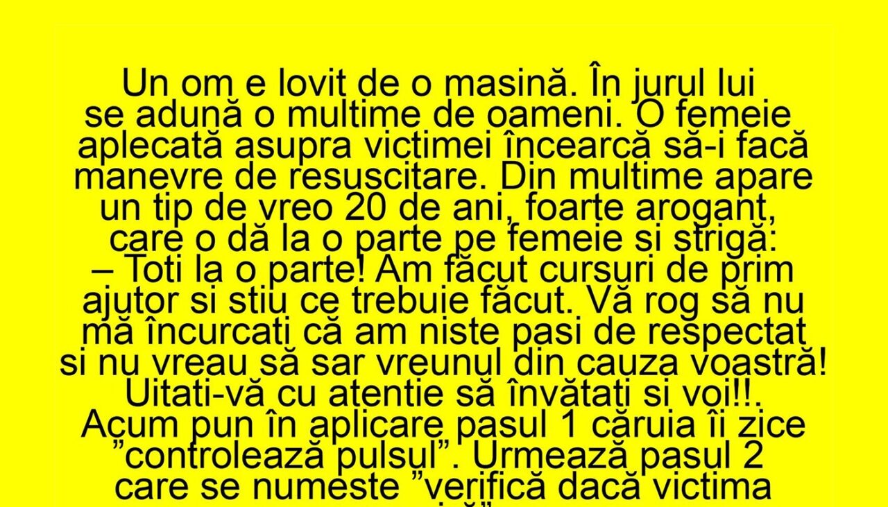 BANCUL ZILEI | Cursuri de prim ajutor