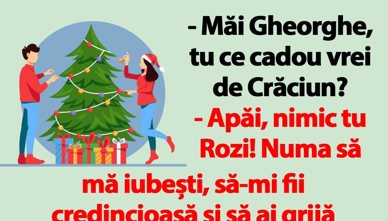 BANCUL de Ajun | Gheorghe, Rozi și cadoul de Crăciun