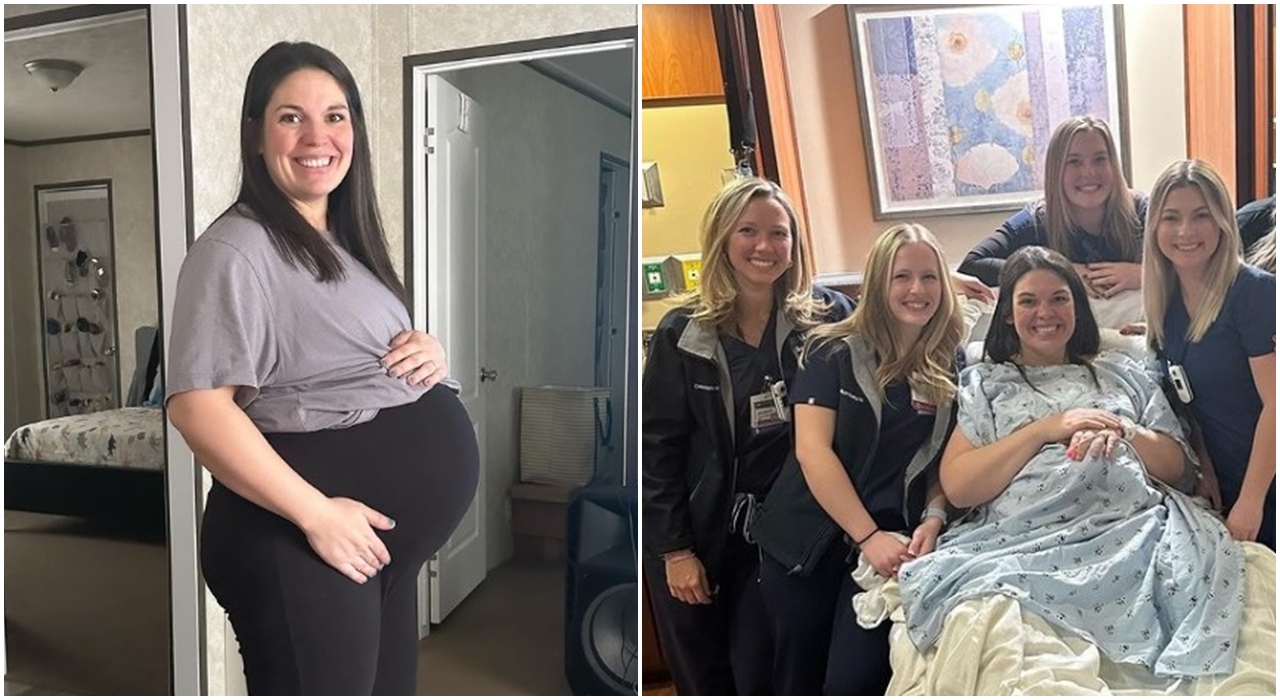 Kelsey, de 32 de ani, din Alabama, SUA, a născut GEMENE, dar în zile diferite. Cum este posibil așa ceva