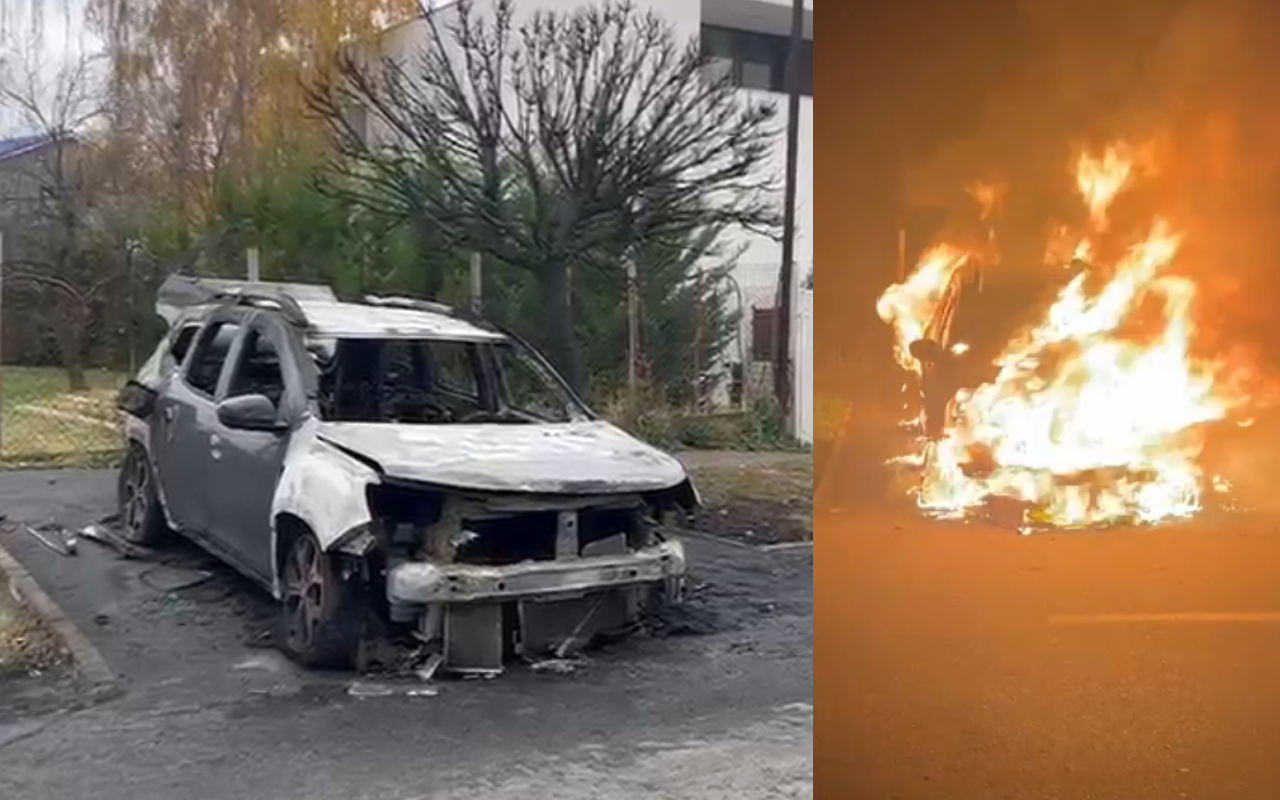 Atac de tip MAFIOT la Timișoara. Mașina directorului Piețelor, incendiată în fața locuinței sale. Ce s-a descoperit sub autoturism?