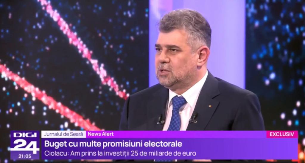 VIDEO | Legea bugetului pe 2024, discutată de Marcel Ciolacu cu guvernatorul BNR: „Avem o abordare corectă: investițiile să depășească deficitul”