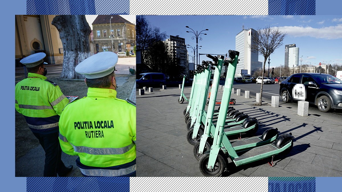 Poliția Locală poate sancționa conducătorii de TROTINETE electrice/ Legea a fost promulgată miercuri de Klaus Iohannis