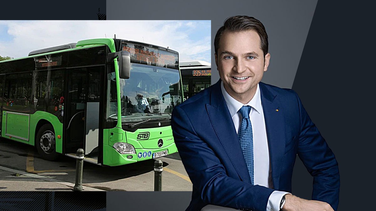 VIDEO | Culoar unic pentru transportul public în București/ Buduja: Un drum care dura 20-25 de minute se parcurge acum cu autobuzul în 3-4 minute