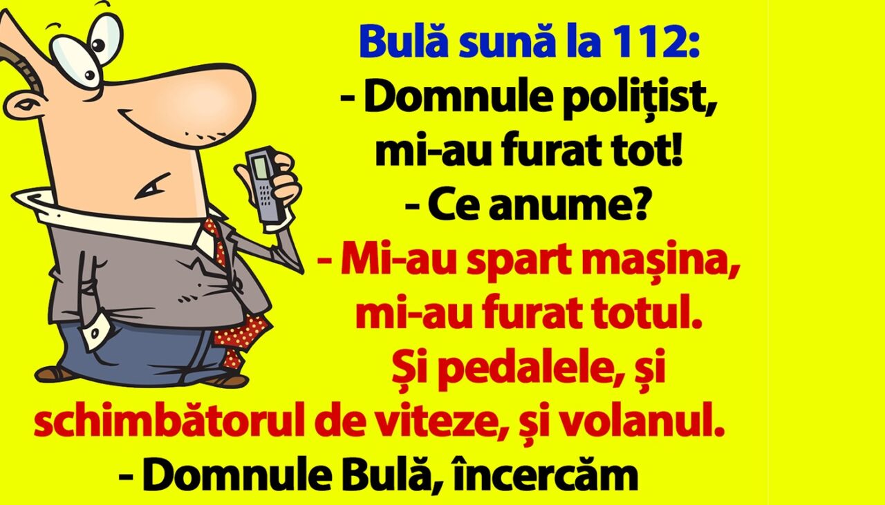 BANC | Bulă este disperat: „Mi-au spart mașina”
