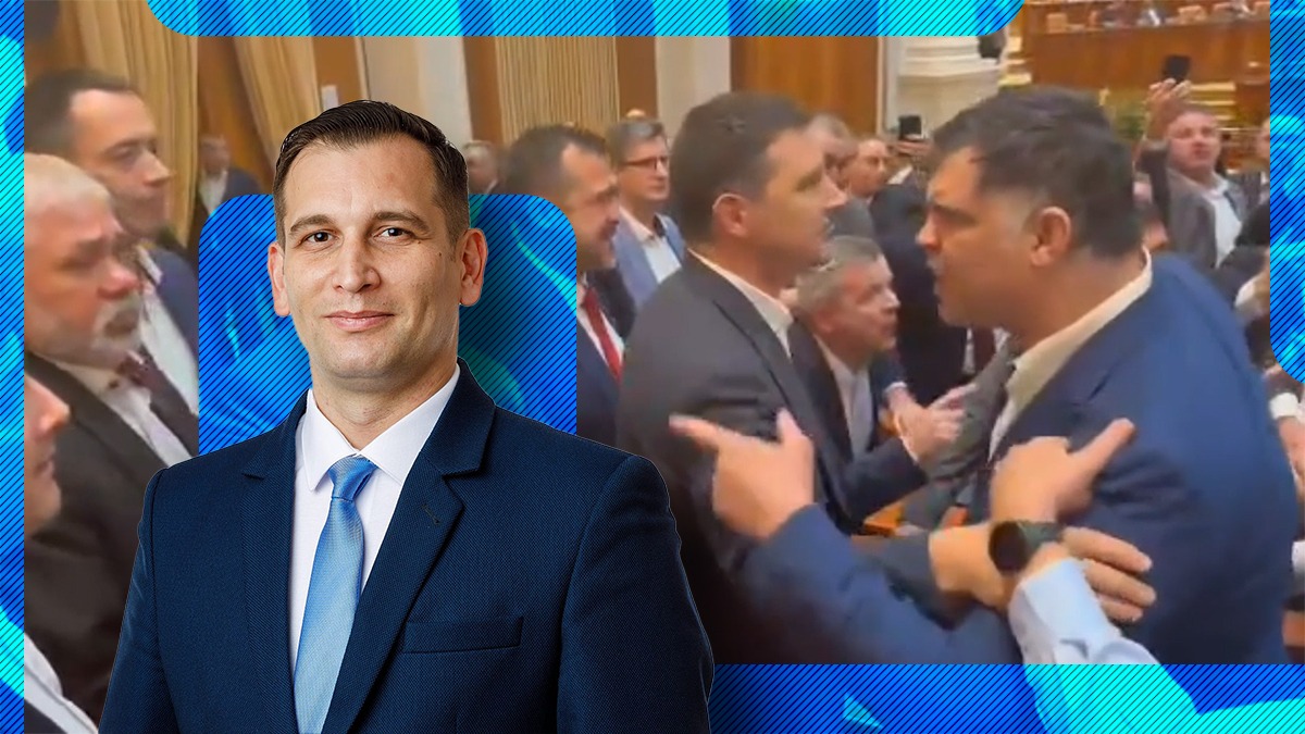 VIDEO | Cum justifică deputatul Daniel Ghiță „urecheala” aplicata colegului de la USR: Am vrut sa îl apăr pe premierul Marcel Ciolacu