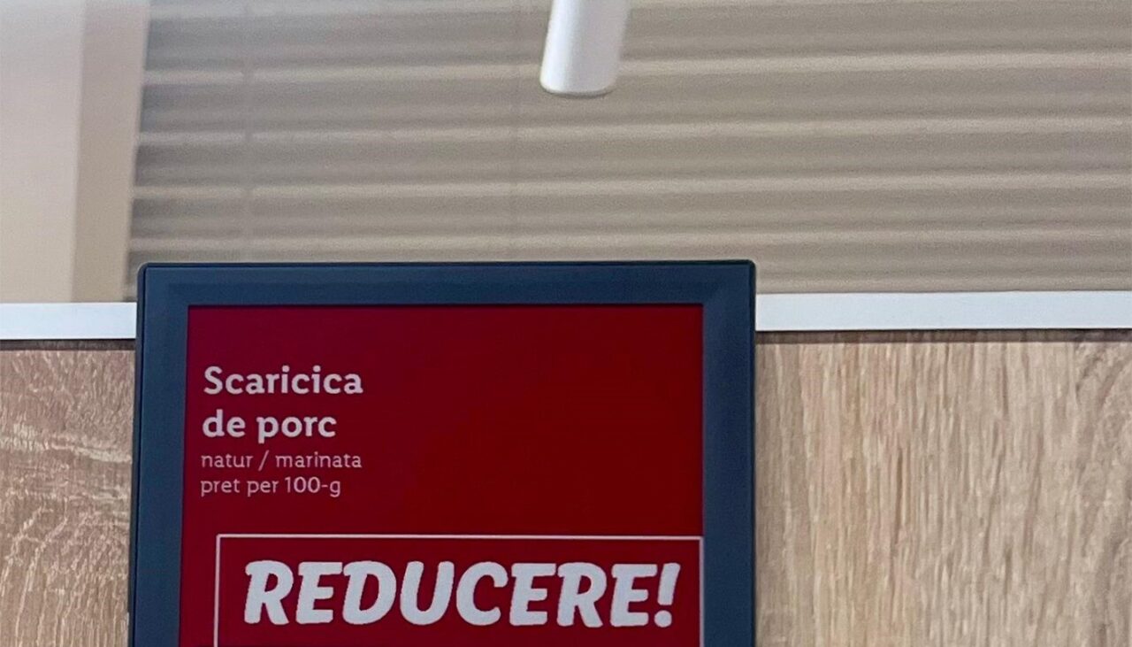 Câți lei a ajuns să coste 1 kg de scăricică de porc, în supermarketuriule LIDL din București, înainte de Crăciun